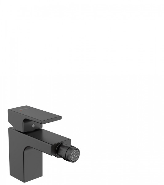Bidet Tap Hansgrohe Vernis Shape Single lever, with waste fitting, EcoSmart Black Mat
