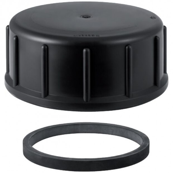 Geberit Plumbing Cover PE Cap for cleaning parts d90
