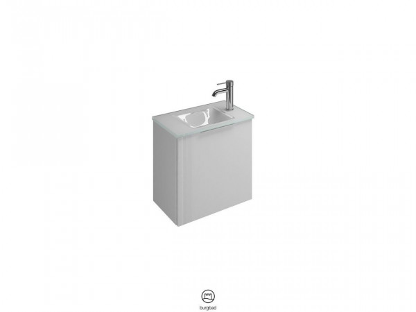 Bathroom Set Burgbad Eqio Wash-hand basin, 1 drawer unit 520x495mm Customisable SFPH052-PN258