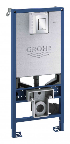 Grohe Concealed Cistern Rapid SLX for shower toilets with flush plate 1130x500x165mm Chrome