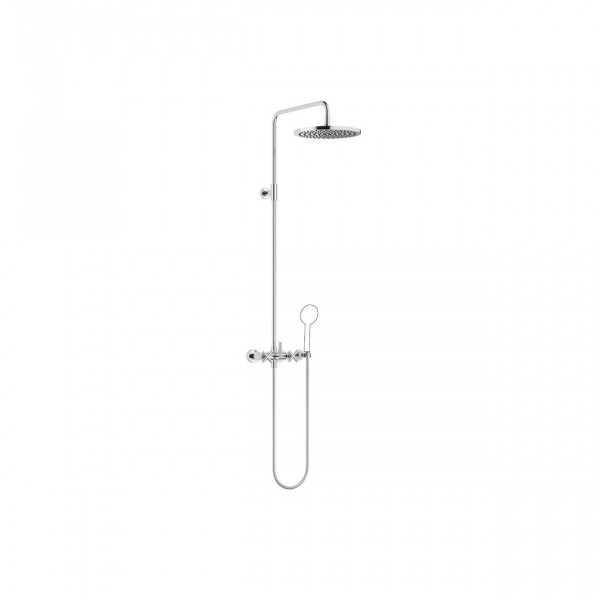 Shower Column Dornbracht TARA angular, without hand shower 1167mm Chrome 26623892-00