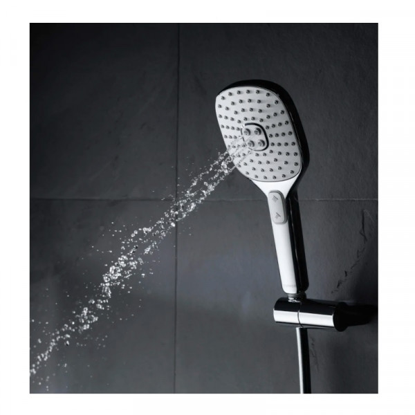 Hand Shower Hansa ACTIVEJET 1 Spray, Wall-mounted Chrome/light grey