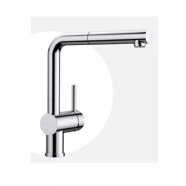 Blanco Pull Out Kitchen Tap LINUS-S Low pressure Chrome
