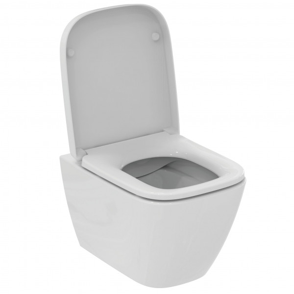 Wall Hung Toilet Set Ideal Standard i.life S Rimless, 355x335x480mm White