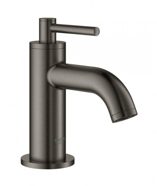 Grohe Monobloc Basin Tap Atrio Brushed Hard Graphite