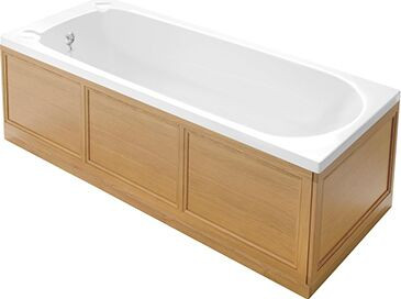 Heritage Bathrooms Bath Panel Caversham 1788x18x441mm Oak