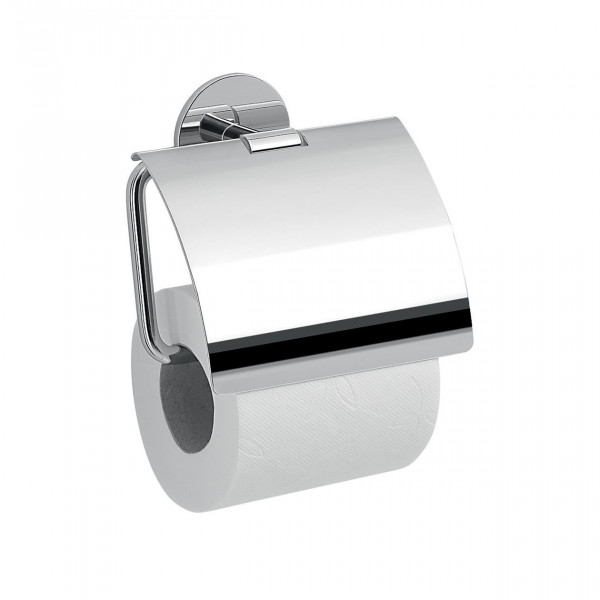 Gedy Toilet Roll Holder GEA with cover Chrome