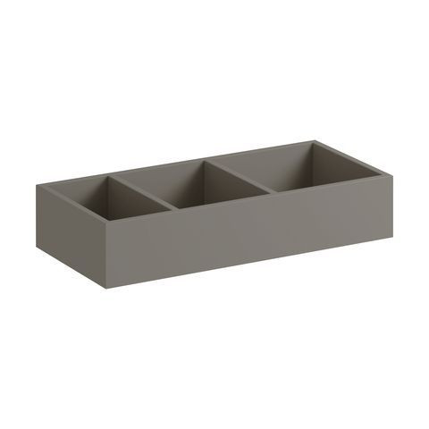Geberit Storage Box Xeno2 For Drawer H Subdivision Scultura Grey 323 x 62 x 150 mm