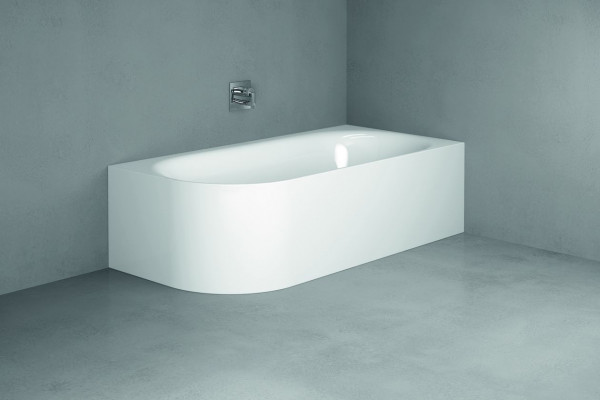 Bette Freestanding Bath Lux Oval V Silhouette With Bath Panel 1850x850x450mm Bahamabeige