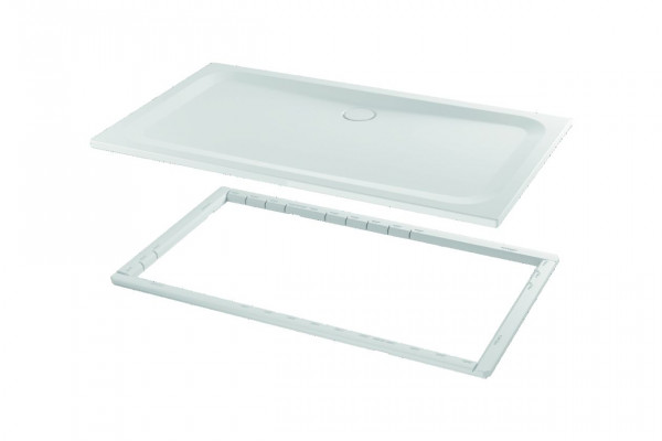 Bette Rectangular Shower Tray Ultra 35 With AntiSlip 1600x750x35mm Silver