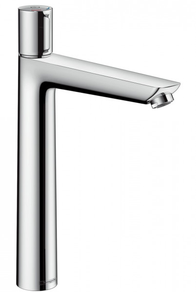 Hansgrohe Talis Select E Tall Basin Tap 240 with pop-up waste