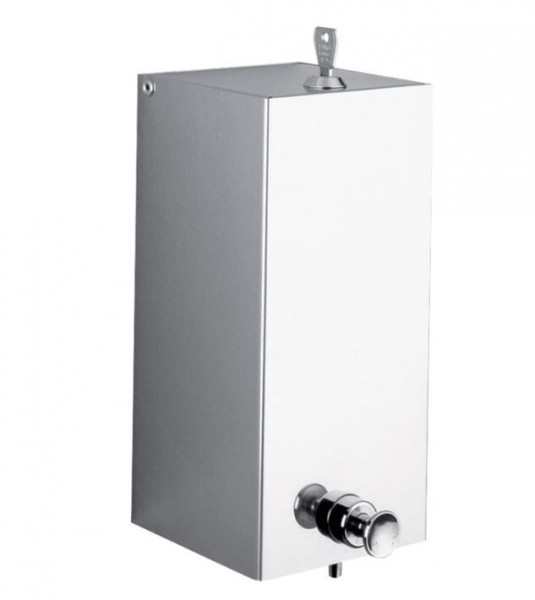 Delabie wall mounted soap dispenser Stainless steel polished gloss