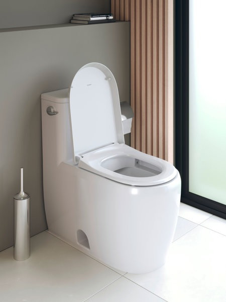 Soft Close Toilet Seat Duravit Qatego 485x44x369mm White 0027190000