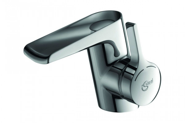 Ideal Standard Basin Mixer Tap Melange Chrome Waterfall with Pop-Up Waste Set B8630