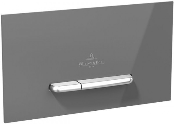 Villeroy and Boch Flush Plates ViConnect Glossy Black Glass 922160RB