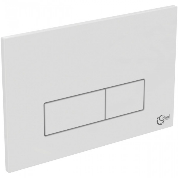 Ideal Standard Flush Plate OLEAS P2 234x154x8,5mm White Double Flush