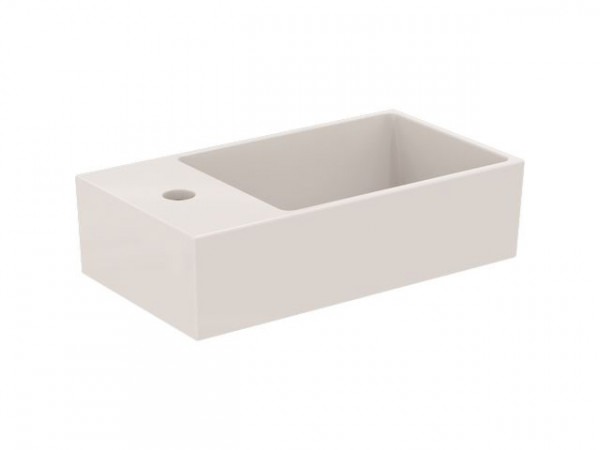 Ideal Standard Cloakroom Basin EXTRA 1 hole with overflow, rechts 450x150x250mm White