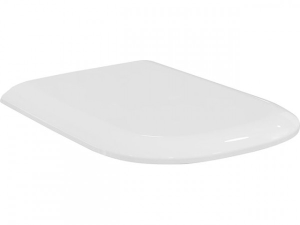 Ideal Standard D Shaped Toilet Seat Softmood White with Soft closing T661501