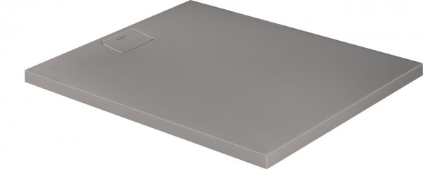 Duravit Rectangular Shower Tray Stonetto 1200 x 1000 x 50 mm Concrete Grey