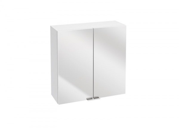 Allibert Bathroom Mirror Cabinet SOLITA 2 doors 600x600x210mm White Matt