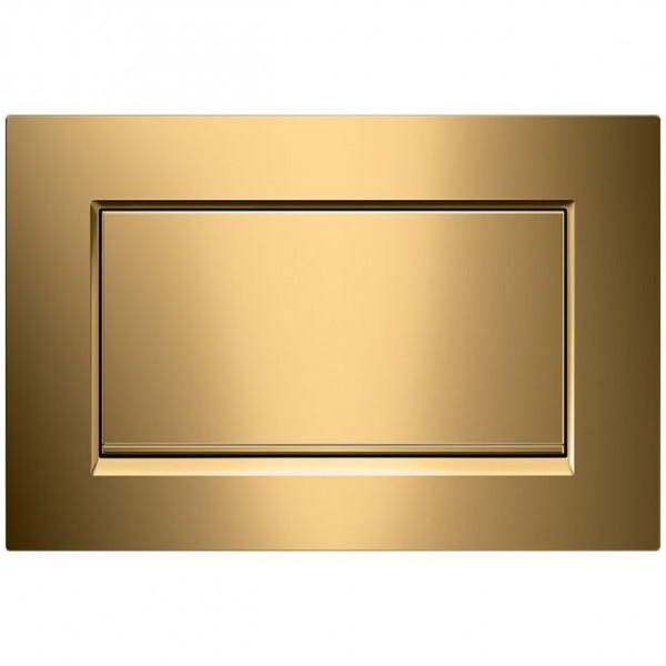 Geberit Sigma30 Flush Plate, for stop-and-go flush, Gold (115893451)