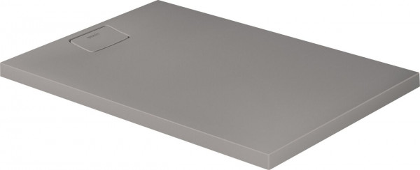 Duravit Rectangular Shower Tray Stonetto 1200 x 800 x 50 mm Concrete Grey