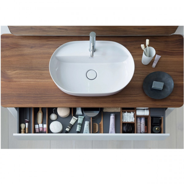 Countertop Basin Duravit Luv 1 hole, without overflow 350x500x140mm White | No