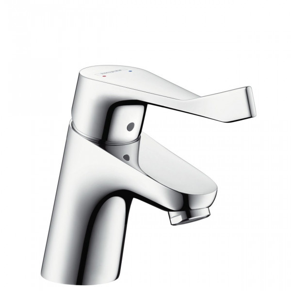 Hansgrohe Basin Mixer Tap Focus Single lever 70 without waste and with extra long handle