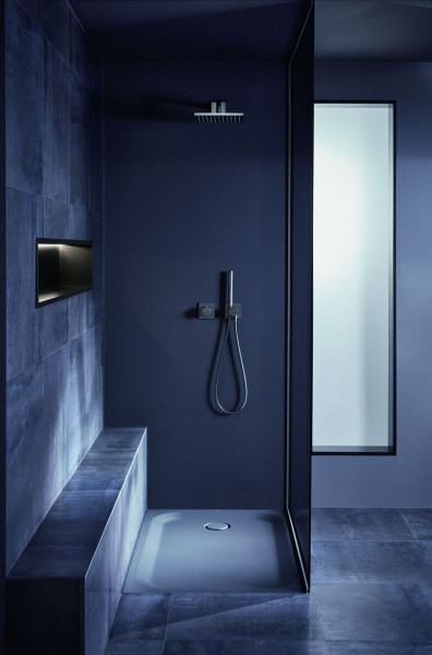 Rectangular Shower Tray Bette 700x1000mm Ultra 25mm Cream Steel/Enamel GlazePlus 5879-441PLUS