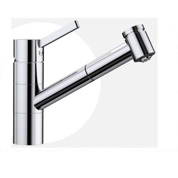 Blanco Pull Out Kitchen Tap TIVO-S-F Low pressure Chrome