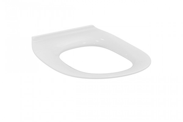 Ideal Standard D Shaped Toilet Seat Contour 21 Duroplast White Plastic without cover S454501