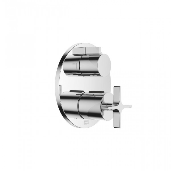 Thermostatic Shower Mixer Dornbracht Vaia 2 outlets ø150mm Chrome 36426809-00