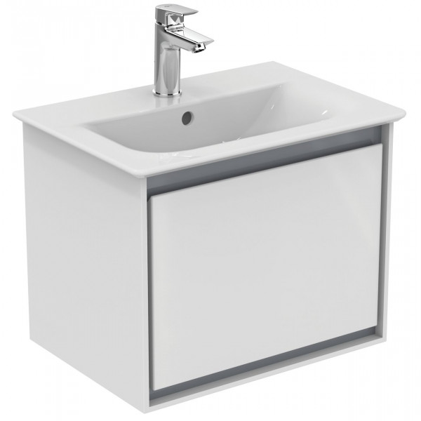 Ideal Standard Vanity Unit Connect Air Wall Hung 50 cm Light Grey