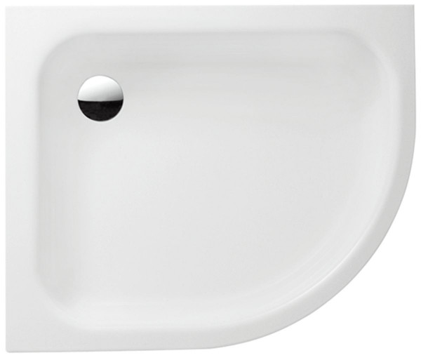 Bette Quadrant Shower Tray without apron Corner White 750x900x35mm 8119-000