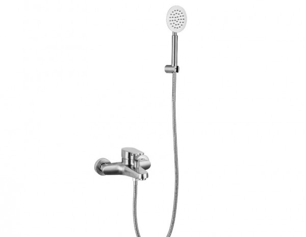 Shower Set Allibert CANGGU bath shower mixer and shower head 185mm Chrome