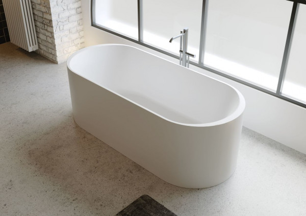 Riho Freestanding Bath Valor 830x540x1700mm Satin White