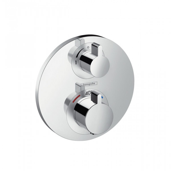 Hansgrohe Ecostat Thermostatic tap integrated shutoff valve concealed instal