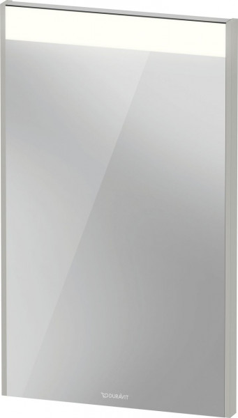 Illuminated Bathroom Mirror Duravit Brioso 420x700mm Concrete Grey Matt BR7000007070000