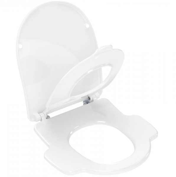 Villeroy and Boch D Shaped Toilet Seat for children Alpine White AntiBac 8M1261T1