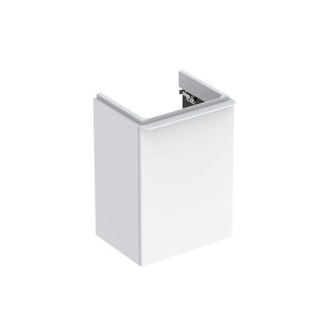 Geberit Vanity Unit Smyle Square 1 Door For Cloakroom Basin 442x617x356mm White 500350001