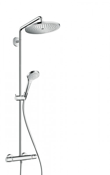 Hansgrohe Thermostatic Shower Croma 280 1 Spray with 401mm Shower Arm