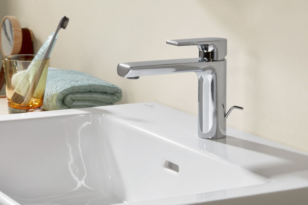 Single Hole Mixer Tap Villeroy and Boch Liberty 178mm Chrome