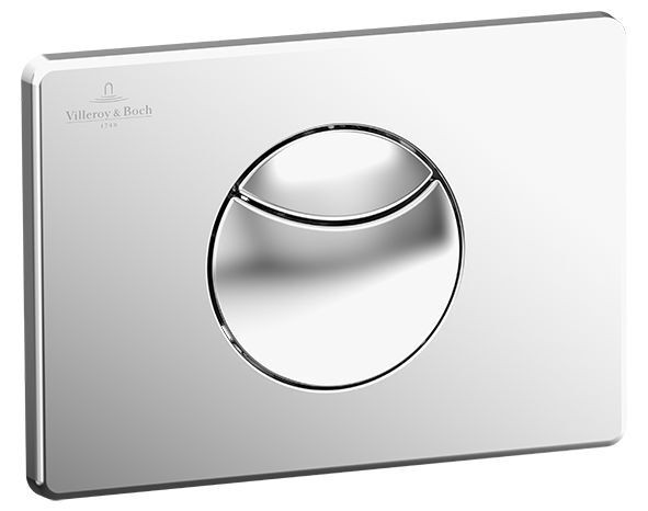 Villeroy and Boch Flush Plate Viconnect E100 (922485) Chrome