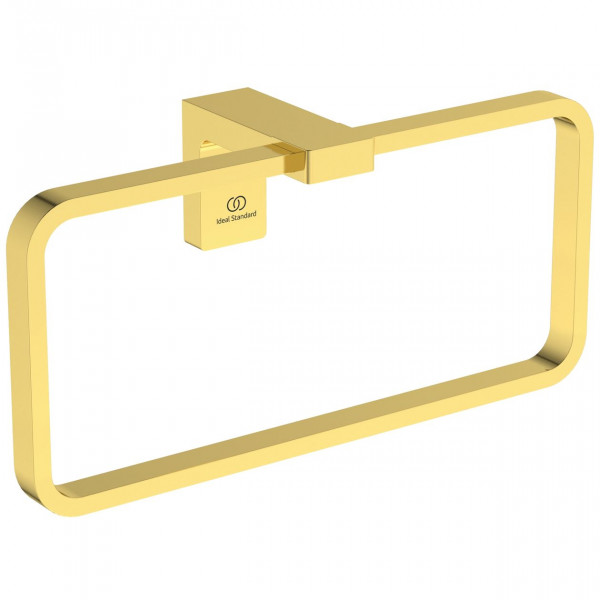 Ideal Standard Towel Ring CONCA square 210x69x101mm Brushed Gold