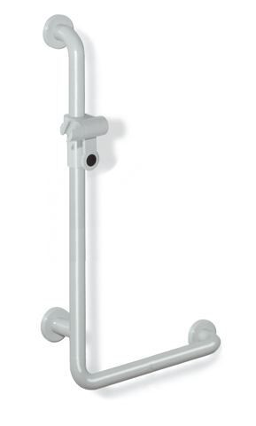 Hewi Grab Rail L-shaped Serie 801 with shower head holder 801.33.226 18