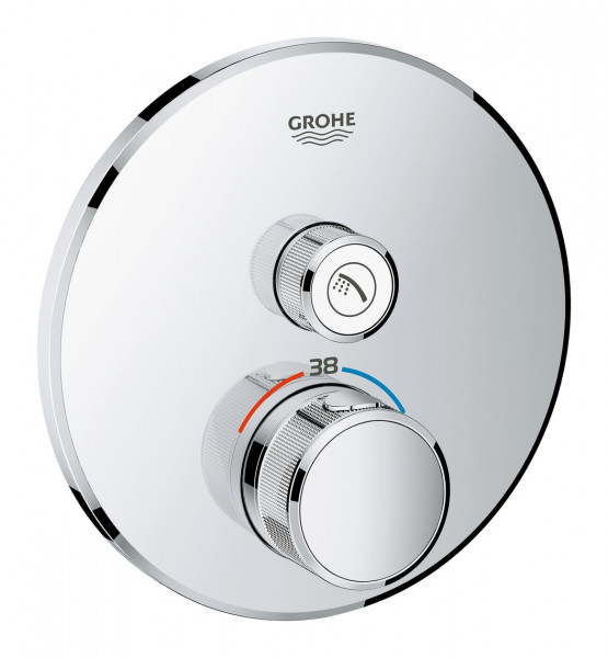Grohe Grohtherm SmartControl Thermostatic Shower Mixer for concealed installation with 1 valve 29118000