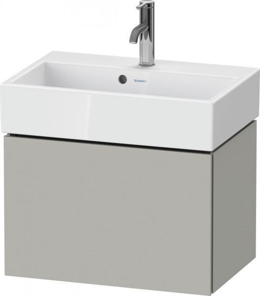 Vanity Unit Built-In Basin Duravit L-Cube 584mm Concrete Grey Matt LC611900707