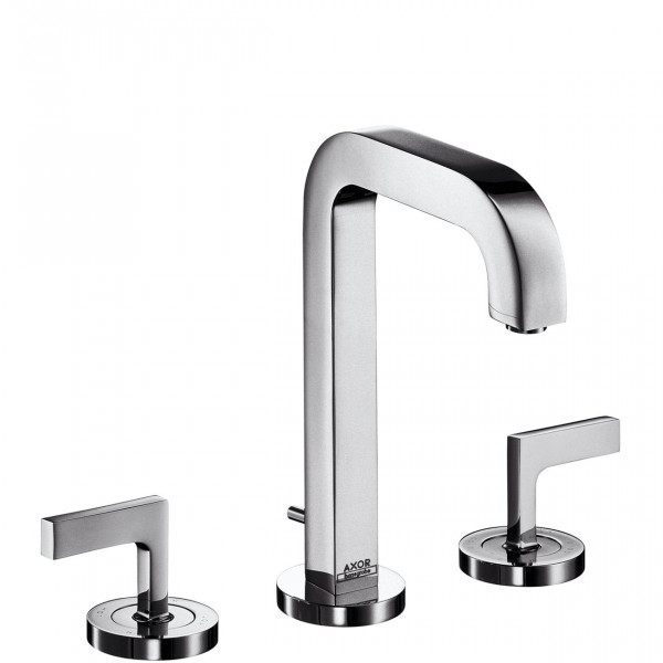 3 Hole Basin Tap Citterio basin tap spout lever handles 3 to 140mm without holes short plate Axor