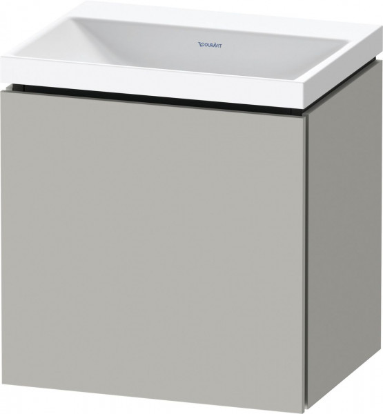 Bathroom Set Duravit L-Cube Washbasin, left door 450mm Concrete Grey Matt LC6948N07070000