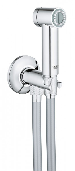 Grohe Toilet Shower Sena Shower with hand with trigger Chrome Metal StarLight 26329000